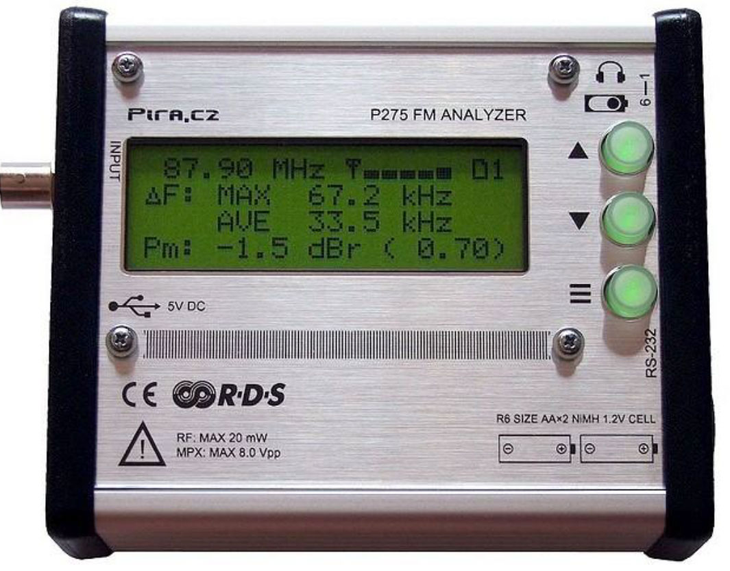 P175 FM Modulation Meter